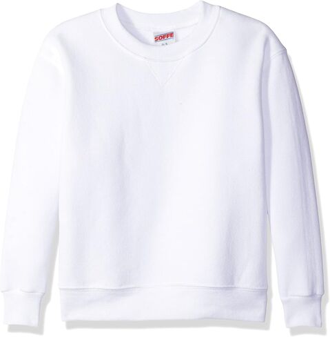 Soffe boys Classic Midweight Fleece Crew Sweatshirt in Saudi Arabia