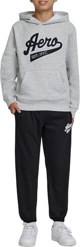 AEROPOSTALE Boys 2 Piece Outfit - Pullover Hoodie and Athletic Pants, Youth Jogger Sweatpants and Sweatshirt, Sizes 4-12 in Saudi Arabia