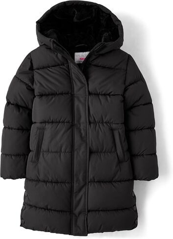 The Children's Place girls Medium Weight Long Puffer Jacket, Wind-resistant, Water-resistant in Saudi Arabia