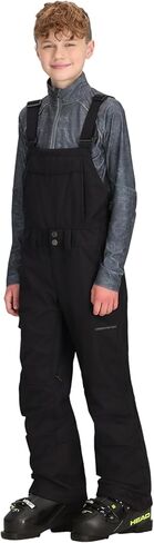 بنطال Obermeyer Boys Carver Snow Bib، معزول ومقاوم للماء مع نظام ارتداء ممتد in Kuwait