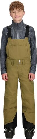 بنطال Obermeyer Boys Carver Snow Bib، معزول ومقاوم للماء مع نظام ارتداء ممتد in Kuwait
