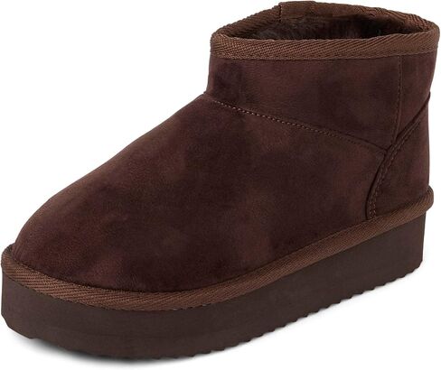 The Children's Place girls Girls Mini Ankle Platform Boot, Faux-fur Lined in Saudi Arabia