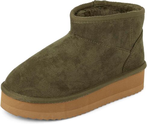 The Children's Place girls Girls Mini Ankle Platform Boot, Faux-fur Lined in Saudi Arabia