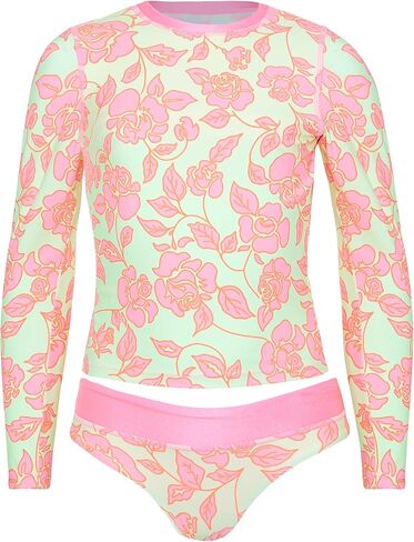 مجموعة Maaji Girls Blooming Glow Rashguard in Kuwait