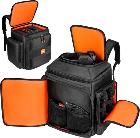 Carrying Case Travel Bag Compatible with JBL Partybox Encore Essential,Portable Speaker Tote Bag fits for Encore with Shoulder Strap & Extra Pockets for Microphone,Charger,Cable,Accessories(Black) in Kuwait