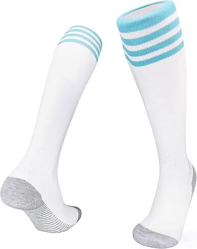 جوارب لكرة القدم على شكل فريق وطني للأطفال فوق ربلة الساق، جوارب أنبوبية عالية للركبة للأولاد والبنات، جوارب رياضية موحدة in Kuwait