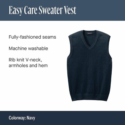 Port Authority Easy Care Sweater Vest SW2860 in Saudi Arabia