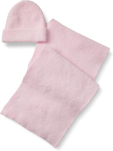 Amazon Essentials (Demi's Pick) طقم وشاح وقبعة من الموهير الصناعي للبالغين من الجنسين in Kuwait