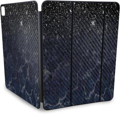 Carbon Fiber Skin Compatible with Apple Smart Folio for iPad Pro 13-inch (M4) 2024 - Dont Tread - Premium 3M Vinyl Protective Wrap Decal Cover - Easy to Apply | Crafted in The USA by MightySkins in Kuwait