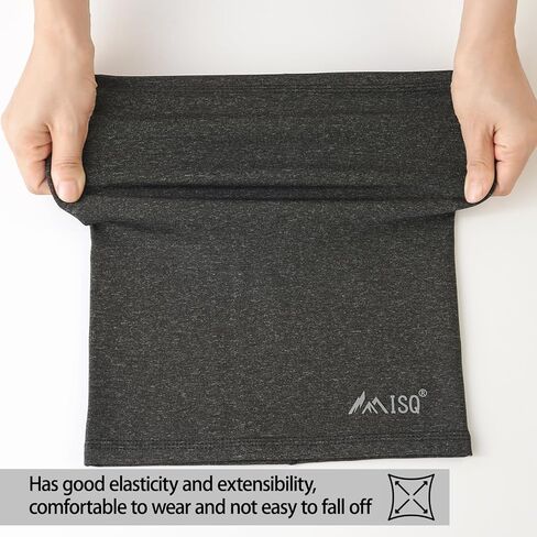 ISQ 2 Pack Winter Neck Gaiter Warm and Comfortable Male and Female Neck Warmer Suitable for Outdoor Ski Mask and Cycling in Saudi Arabia