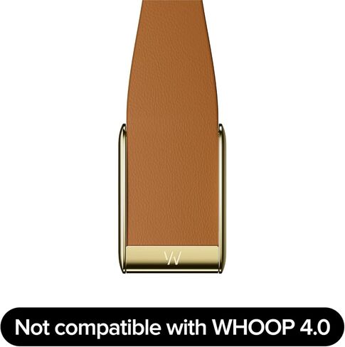 سوار WHOOP LeatherLuxe - متوافق مع 5.0/MG، One، Peak، & Life in Kuwait