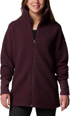 Columbia Womens Blue Point Creek Fleece Full Zip Dark Stone Small in Saudi Arabia