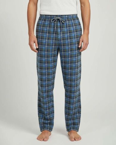 Real Essentials 3 Pack: Men's Fleece Pajama Pants Loungewear Soft PJ Bottoms Sleepwear with Pockets (Big & Tall Available) in Saudi Arabia