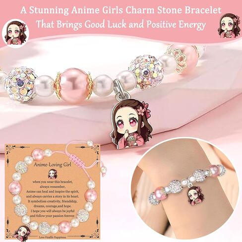 Anime Gifts Nezuko Anime Merch Stuff Christmas Birthday Valentines Gifts for Daughter Granddaughter Niece. in Saudi Arabia