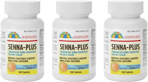 Senna Plus Tablets, 8.6-50mg, 60ct in Kuwait