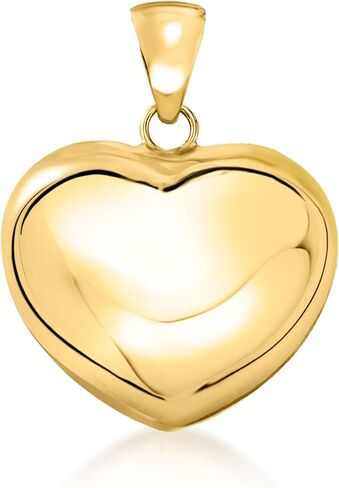 Ross-Simons Italian 18kt Yellow Gold Heart Pendant in Kuwait