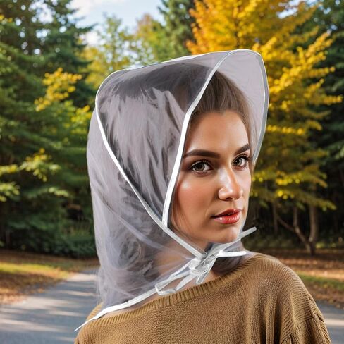 Lightweight Waterproof Rain Hat with Protective Visor & Netting for Men/Women Outdoor Activities in Saudi Arabia