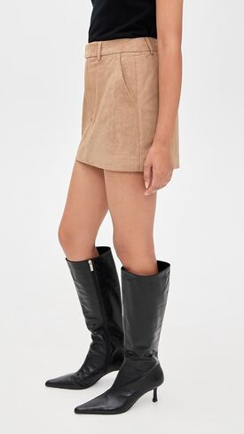 Women's Collins Faux Suede Mini Skirt in Saudi Arabia