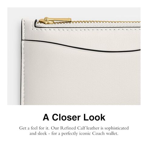 Refined Calf Leather New York Zip Card Case in Saudi Arabia