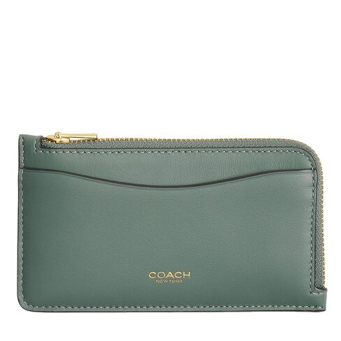 Refined Calf Leather New York Zip Card Case in Saudi Arabia