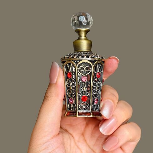 سيفن بييز زجاجة عطر كلاسيكية عتيقة مجوفة قابلة لاعادة الملء in Kuwait
