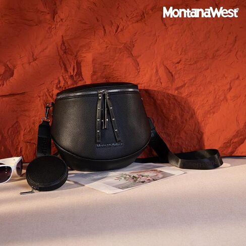 Montana West Large Crossbody Bags for Women Bum Bag Sling Purse with Adjustable Strap in Saudi Arabia