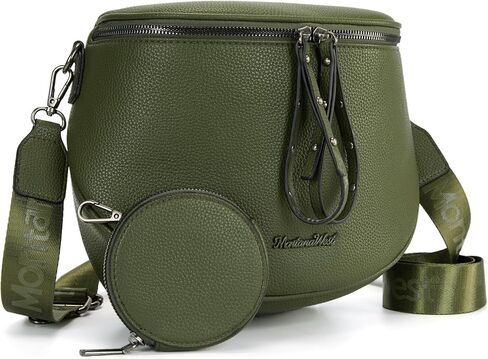 Montana West Large Crossbody Bags for Women Bum Bag Sling Purse with Adjustable Strap in Saudi Arabia