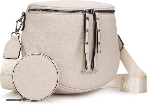 Montana West Large Crossbody Bags for Women Bum Bag Sling Purse with Adjustable Strap in Kuwait