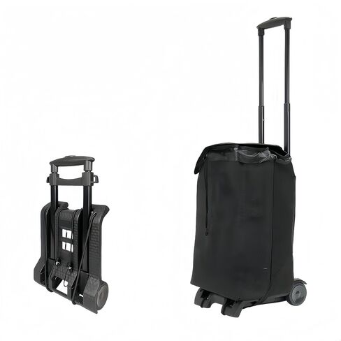 100LBS Foldable cart with Wheels,Folding Utility cart,Portable Dolly,Folding Hand Truck,Moving Dolly,Collapsible Luggage cart,Trolly cart with Wheels,Shopping Trolley with Separable Bag in Saudi Arabia