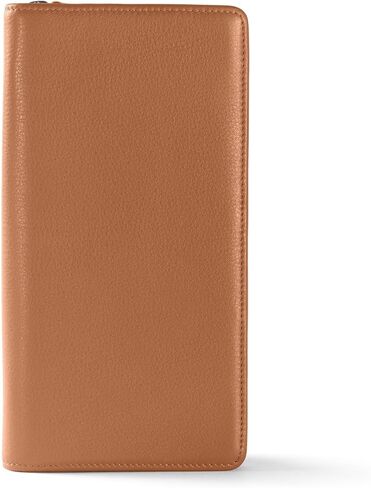 Leatherology Bordeaux Travel Zip Organizer Wallet, Passport Holder, RFID Available, Full Grain Leather in Saudi Arabia