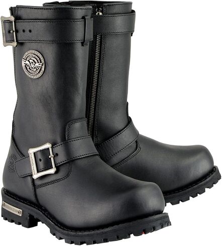 Milwaukee Leather Men’s Premium Leather Classic Engineer Motorcycle Riding Boots Collection in Saudi Arabia