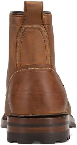 حذاء Frye Hudson Workboot للرجال ذو مقدمة سادة، صناعي وإنشائي، جلد سويدي مشمع، عمود 6 بوصات، بطانة جلدية in Kuwait