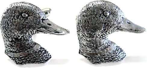 Kiola Designs Mallard Duck Head Cufflinks in Saudi Arabia