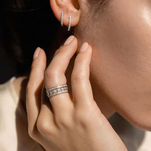 Annoushka Eclipse Eternity Ring, 18ct White Gold in Kuwait