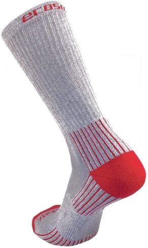 Viscose Bamboo Crew with Arch Support Socks (9-11 (3 Pack), White/Gray) in Kuwait