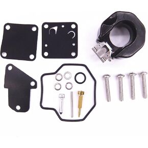 Boat Motor 6E3-W0093-00 Outboard Carburetor Repair Kit for Yamaha 4HP 5HP 4M 5M 5C Outboard Engine