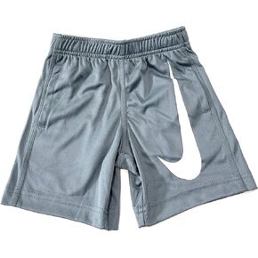 Nike Little Boys Swoosh Shorts, Size 4 (XS), Cool Grey