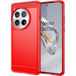 حافظة هاتف Aikcks لهاتف OnePlus 12، مقاومة للصدمات، وسترة من ألياف الكربون مقاومة للخدش، مصنوعة من مادة TPU الناعمة، لحافظة OnePlus 12 5G (أسود)