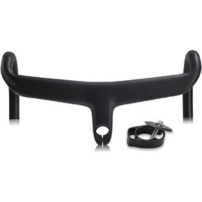 RXL SL Carbon fiber road bike handlebars integrated handlebar carbon drop bars 28.6mm drop down handlebars carbon handlebars gravel inner routing Handle bar ud matte integrated handlebars (420x90)