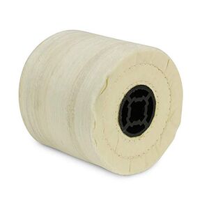 BHA Spiral Sewn Buffing and Polishing Drum, 4.5" x 4" with 3/4" Quad Keyway