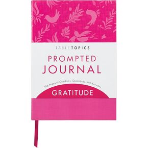 TableTopics - Gratitude Prompted Journal with Questions, Quotes, and Activities for Self-Care and Wellness, Being Grateful and More Positive, Self-Help Journal for Women in 2024