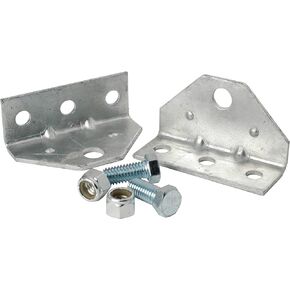CE Smith - 10205GA Swivel Bracket Kit - Sturdy, Galvanized Boating Hardware - Silver