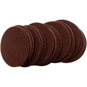Playfully Ever After 4 Inch Brown 16pc Stiff Felt Circles