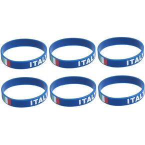 Toddmomy Bulk Bracelets Cuff Bracelet Gifts in Bulk for Women 10 Pcs Belgium Silicone Bracelets Rubber Sports Wristbands Flag Printed Country Silicone Wristband Country Wristbands Banner