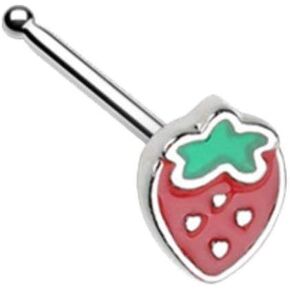 مجوهرات تطمع بحلقة الأنف بالفراولة الورقية in Kuwait