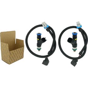 Gautory 0280158197 Fuel Injectors Compatible with Polaris Ranger 800 2011-2017 Ranger Crew 800 2011-2014 Ranger XP 800 2012-2013 RZR 800 2011-2014 Replaces 1204318 1204319 GX1111IJ117XG 2pcs