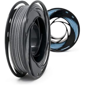 Gizmo Dorks Glitter PLA 3D Printer Filament 3mm (2.85mm) 200g, Gray