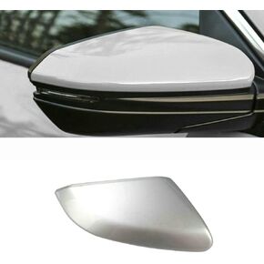 Silver Right Passenger Side Mirror Cap Cover For Honda Civic 2016 2017 2018 2019 2020 Rearview Mirror Cap Replacement