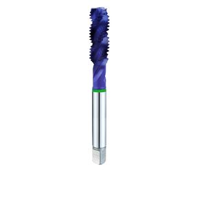 YG-1 TCA405C Super HSS Spiral Flute Combo Tap for Stainless Steel, TiCN Finish, 1/4" Size, 20 UNC Thread per Inch