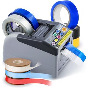 موزع شريط أوتوماتيكي بغطاء قلاب من فريفريجو، آلة قطع الشريط مع وضع دورة مطور بـ 6 أطوال، مناسب لشريط/شريط بطول 6-60 مم، الحد الأقصى للقطع 999 مم، عجلة سيليكون in Kuwait